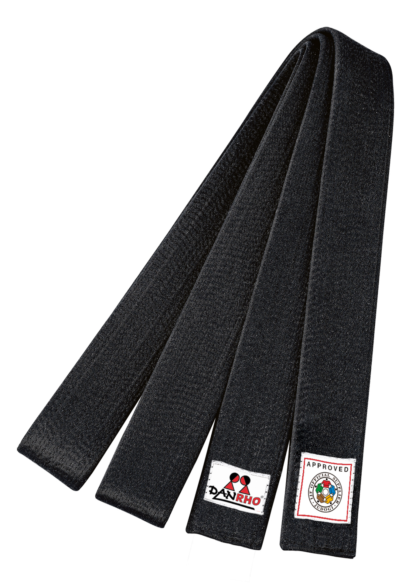 DANRHO Cintura Judo nera - IJF riconosciuta