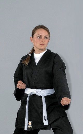 Giacca Karategi Traditional nera 8 once