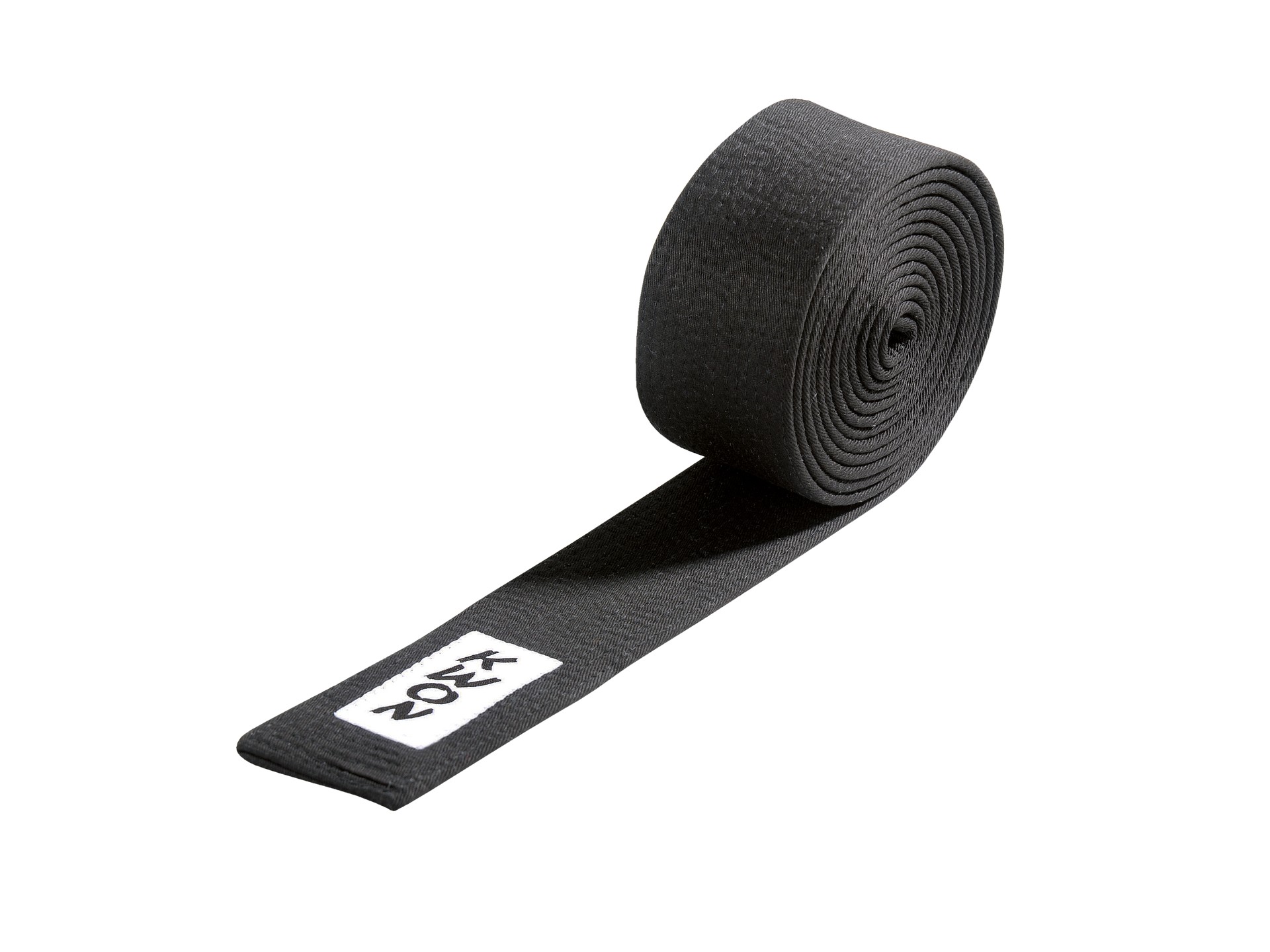 Cintura Budo nero larghezza di 6 cm