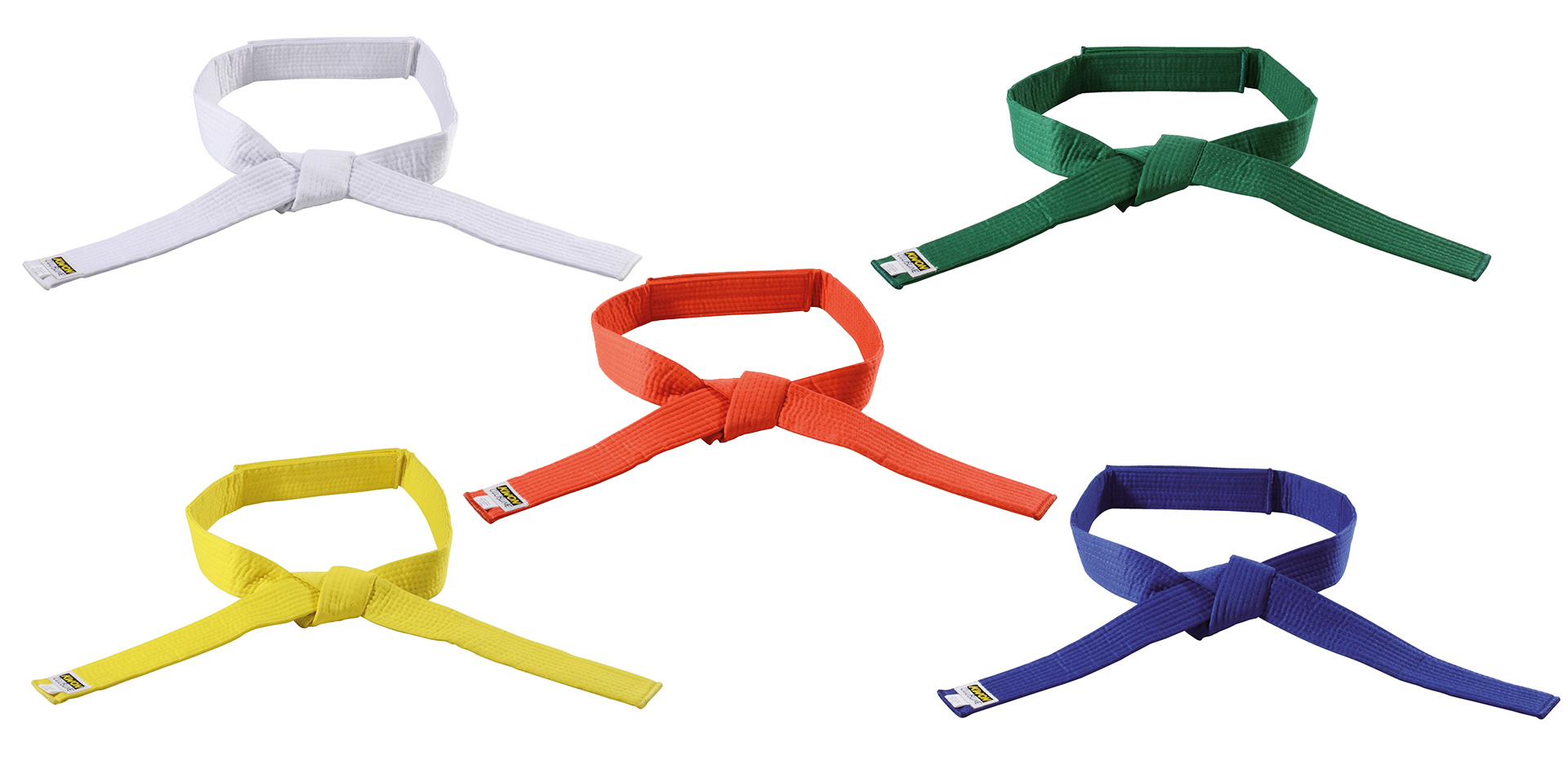 Cinture Arti Marziali con velcro per bambini