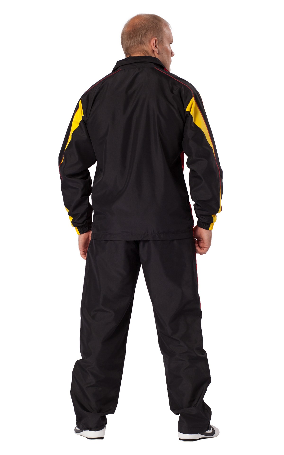 Tuta Performance Micro nero/rosso/giallo