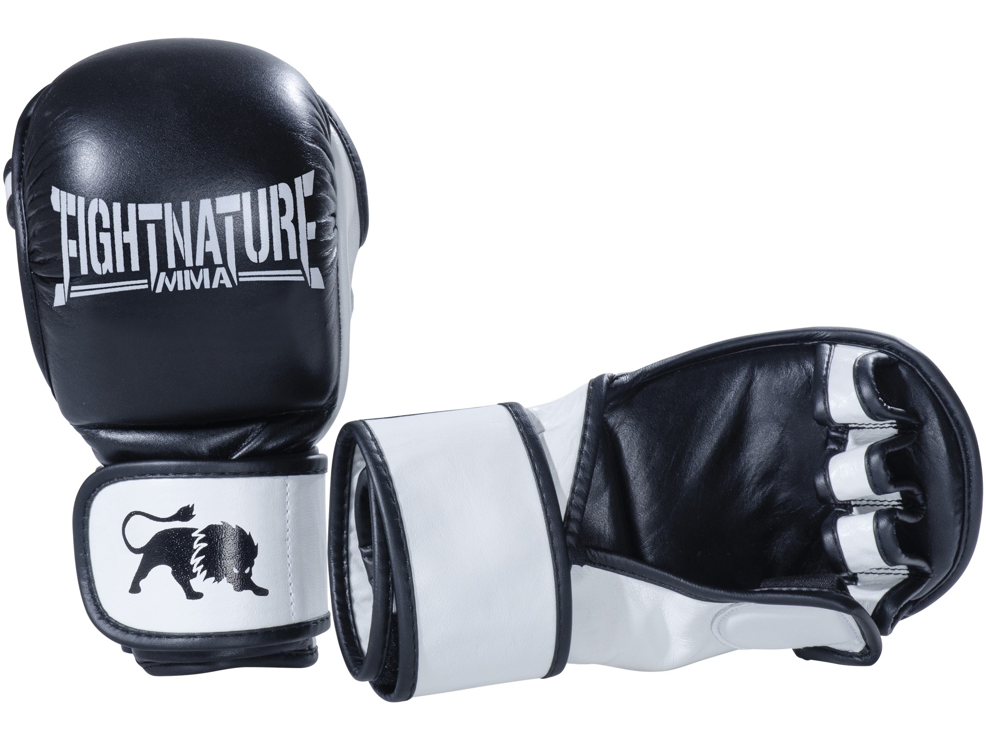 FIGHTNATURE Guanti MMA Sparring in pelle
