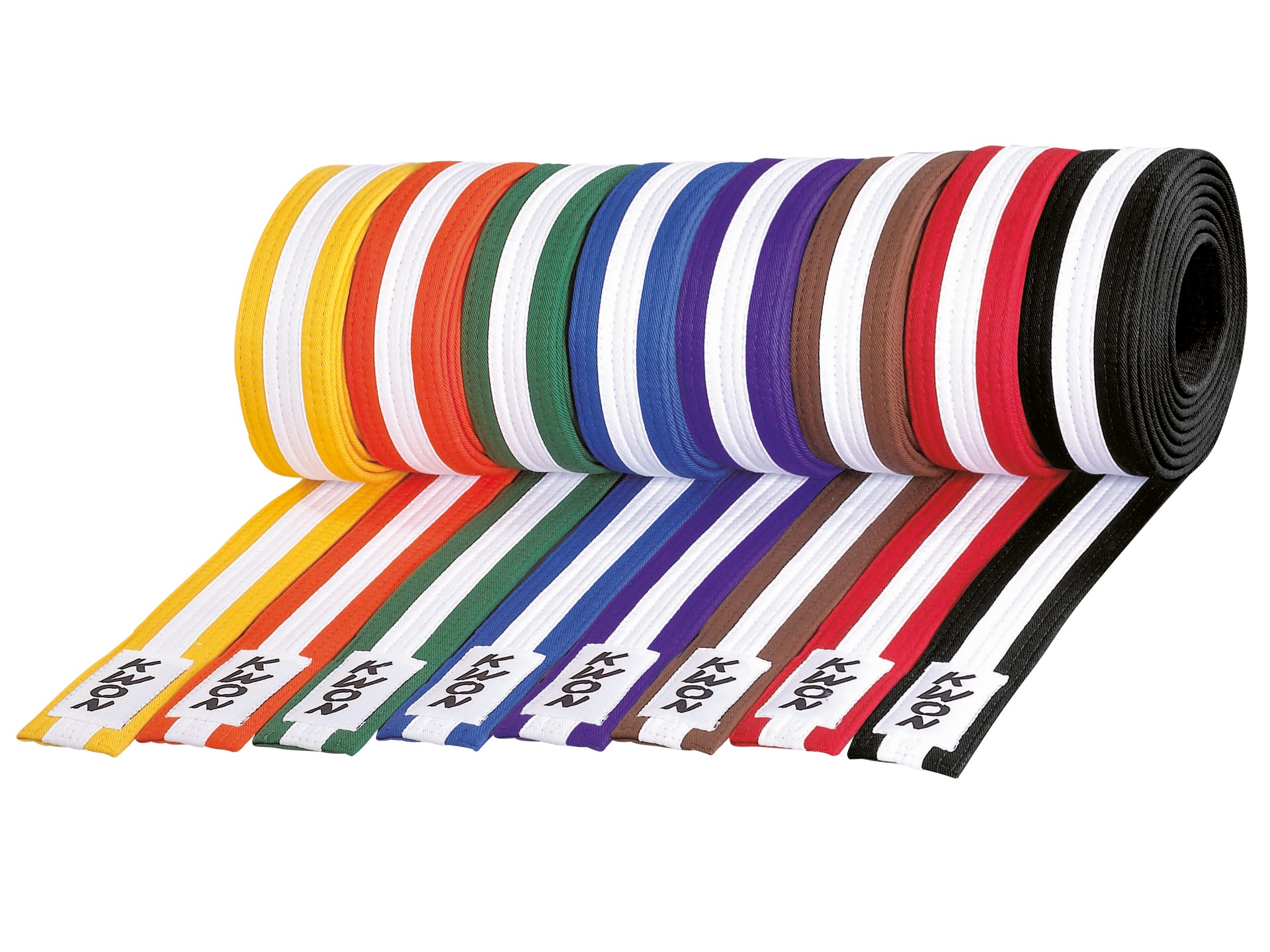 Cintura Budo multicolore