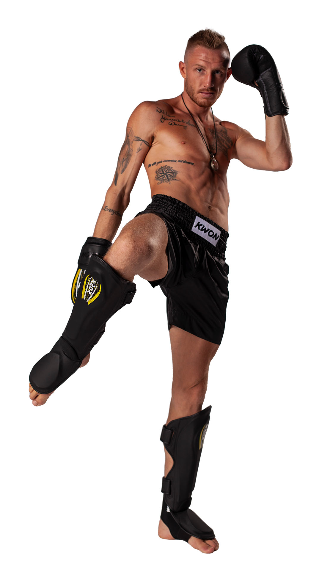 Protezione dello stinco e del collo del piede Kick Thai