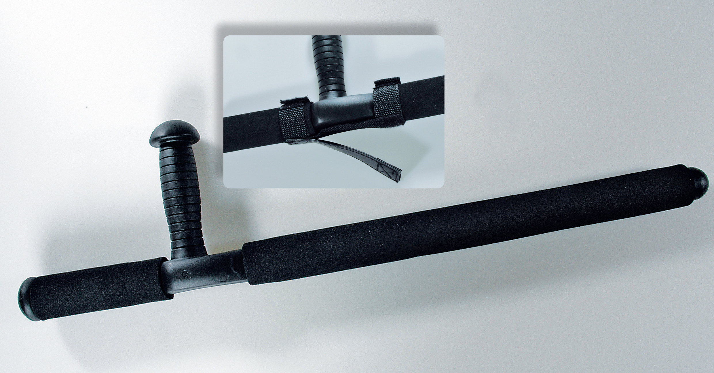 Police Tonfa con rivestimento in schiuma