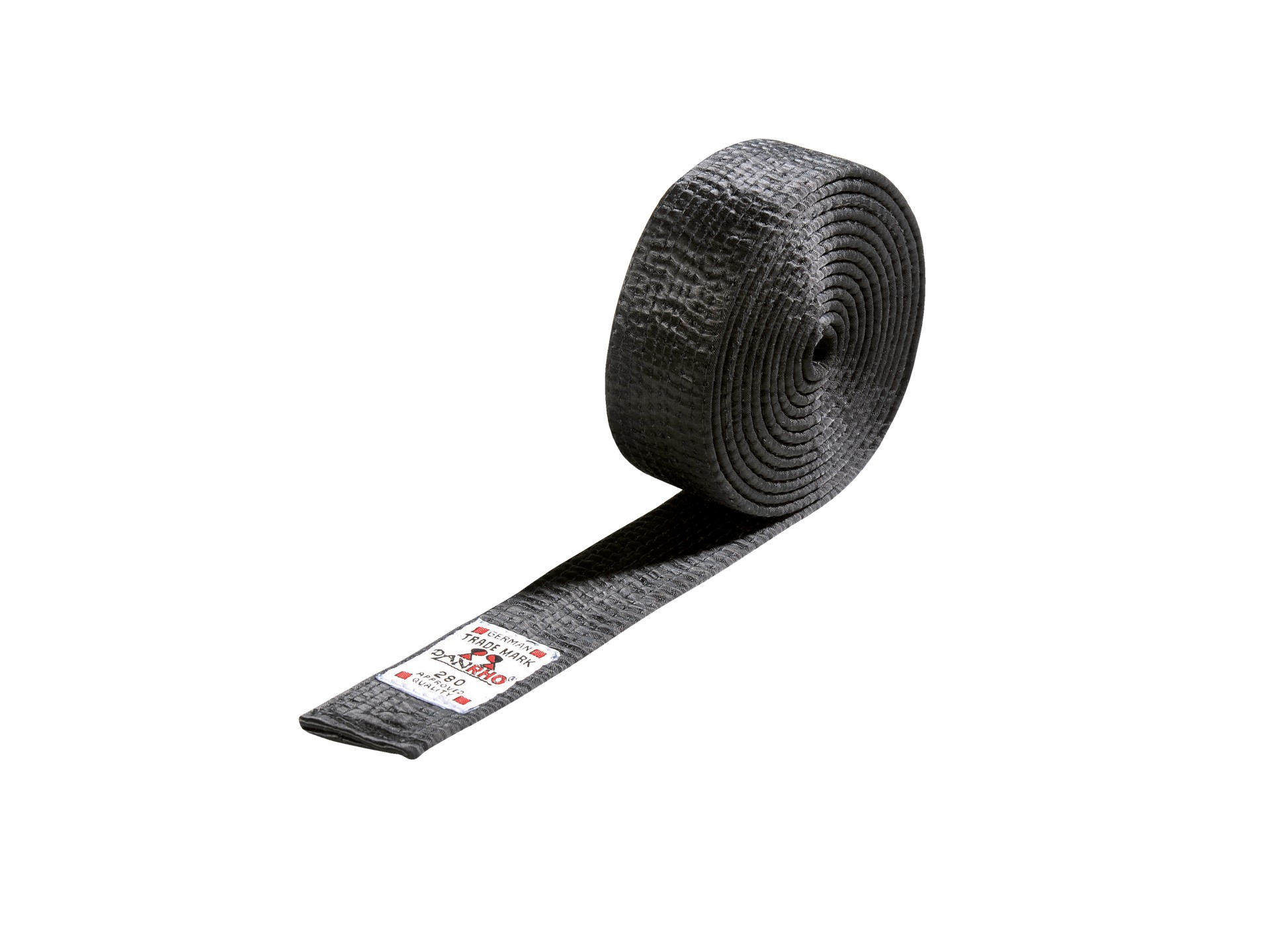 DANRHO Cintura nera Budo in rayon larghezze di 4 cm e 5 cm