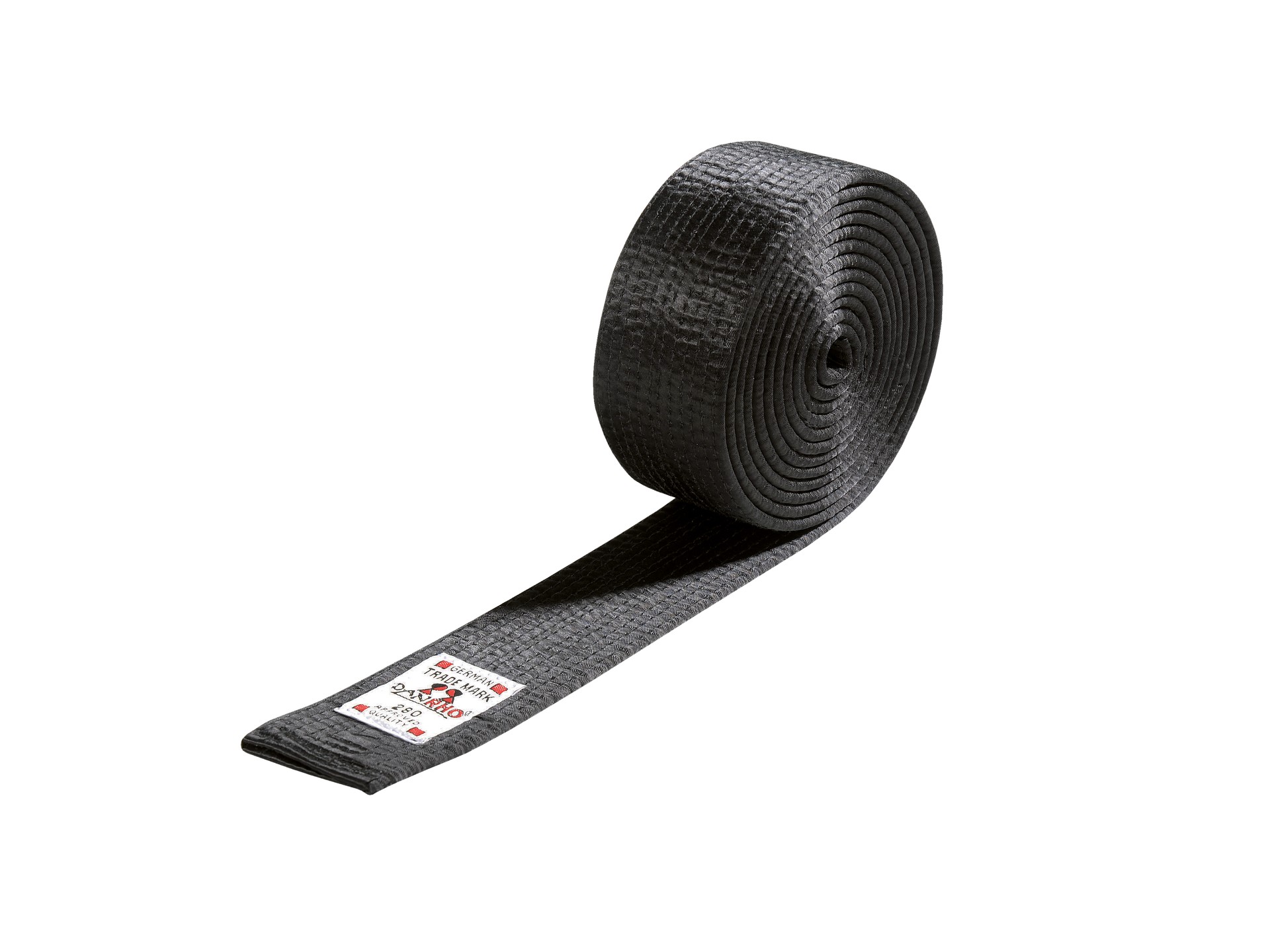 DANRHO Cintura nera Budo in rayon larghezze di 4 cm e 5 cm