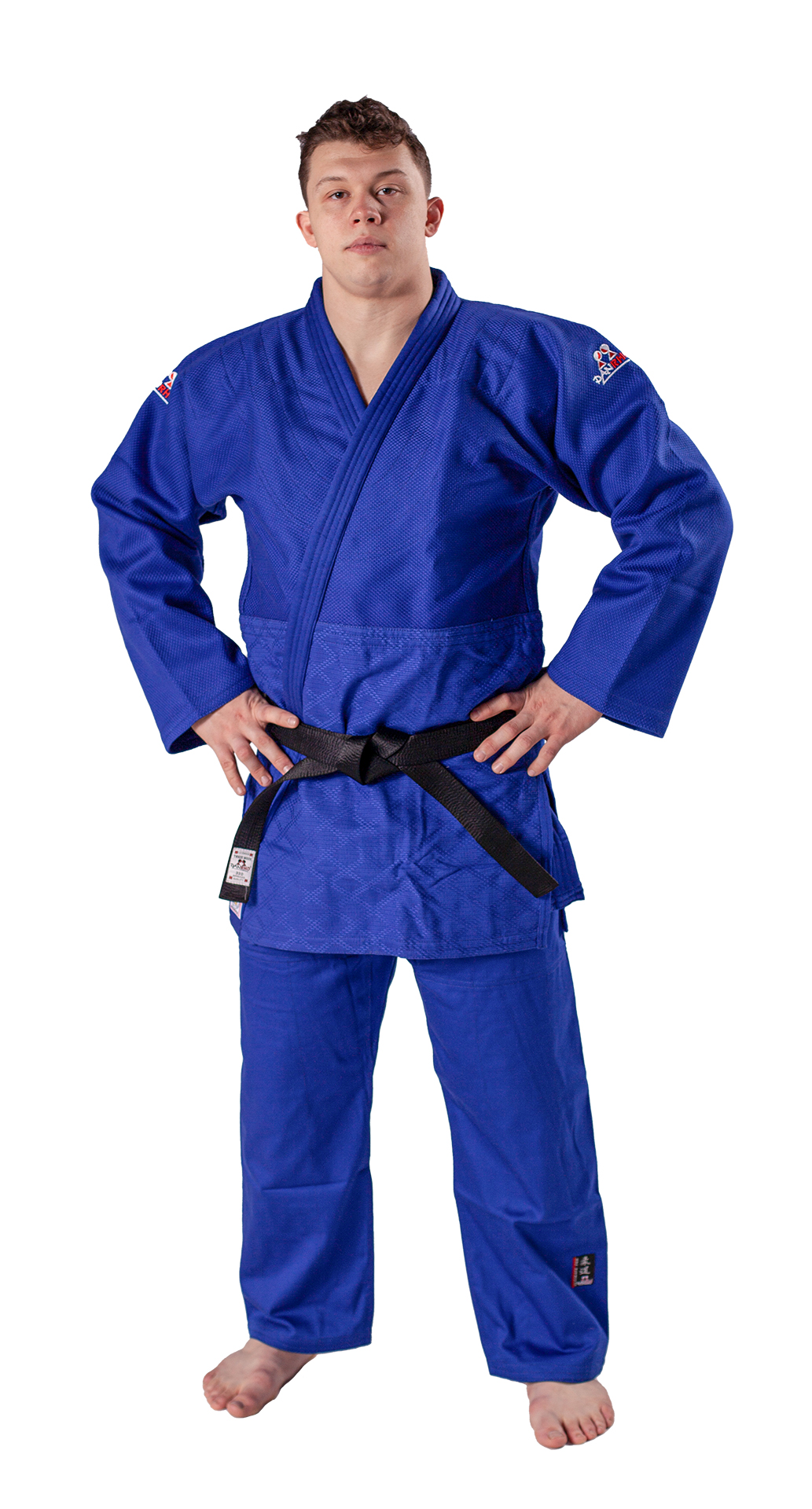 DANRHO Judogi Ultimate 750 blu - IJF riconosciuto